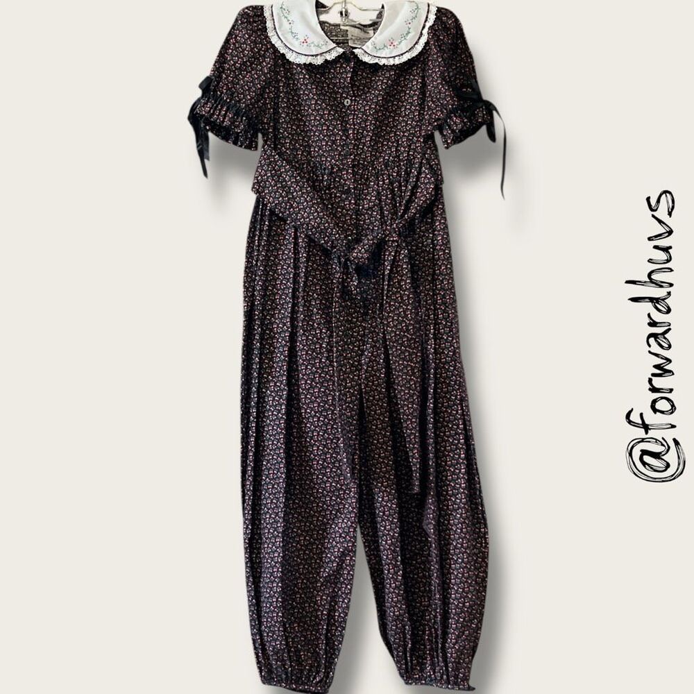 Strasburg Lace Heirloom Collection Handmade Romper Size 7